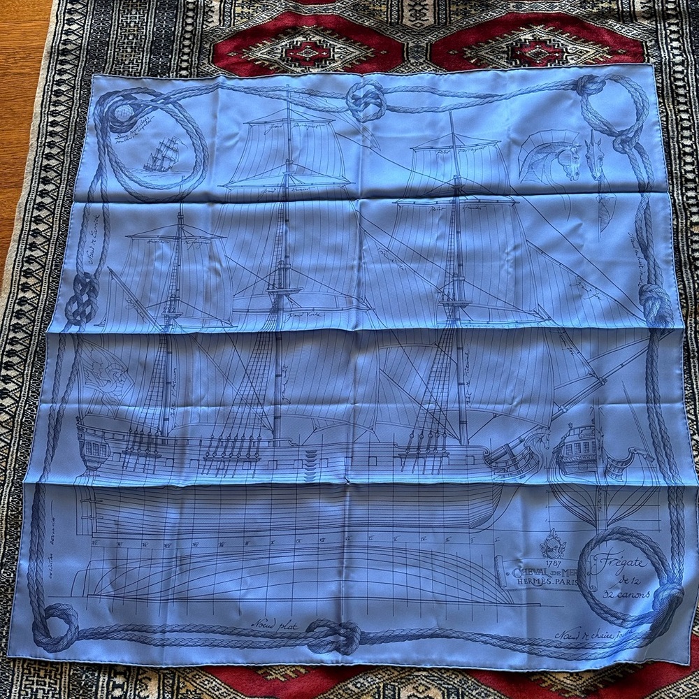 Hermes scarf. Never used.